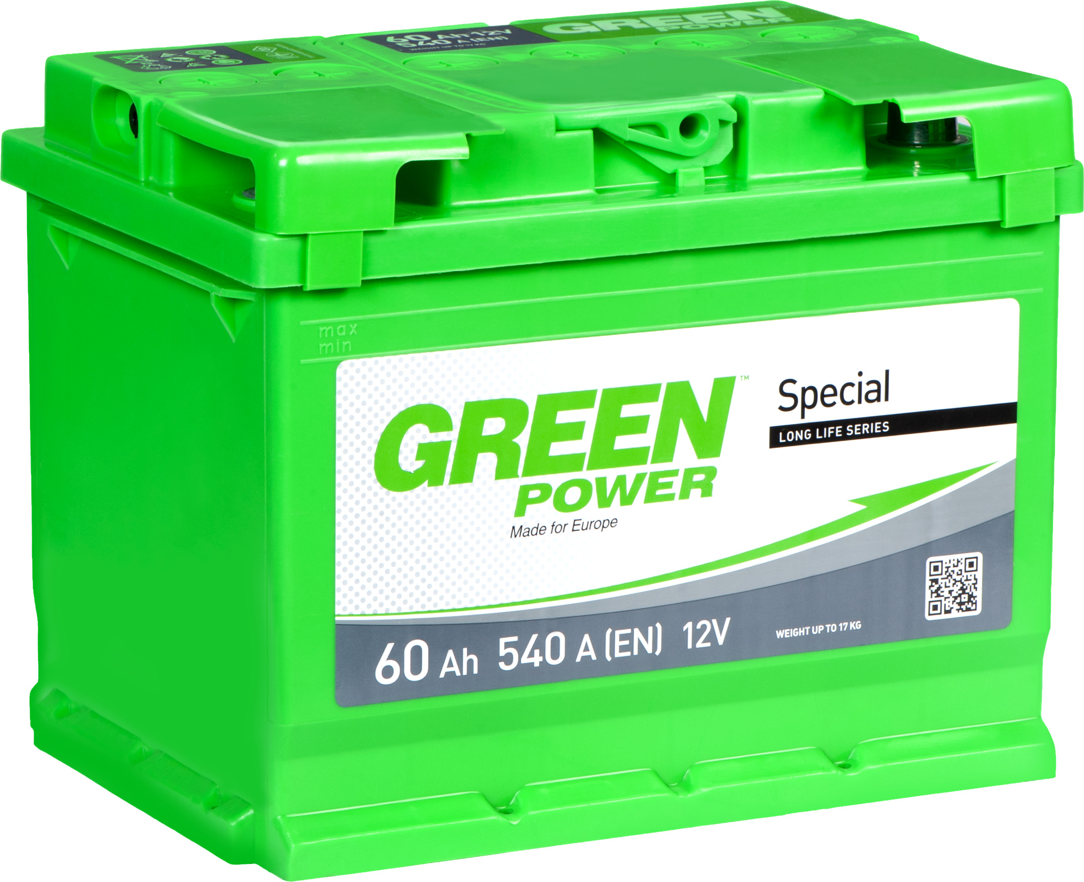 Акумулятор GREEN POWER 6CТ-60АЗ L